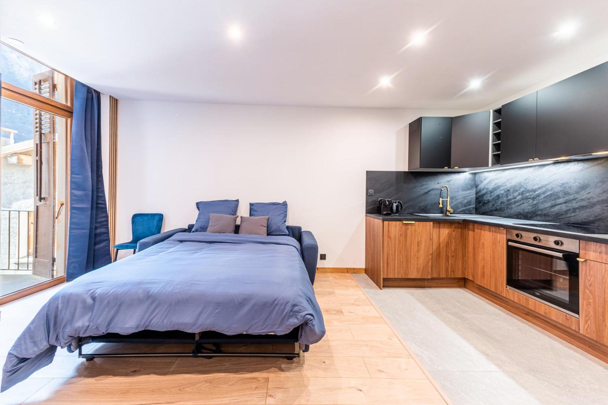 Appartement T2 "Le De Funes" Moutiers  Ngoại thất bức ảnh